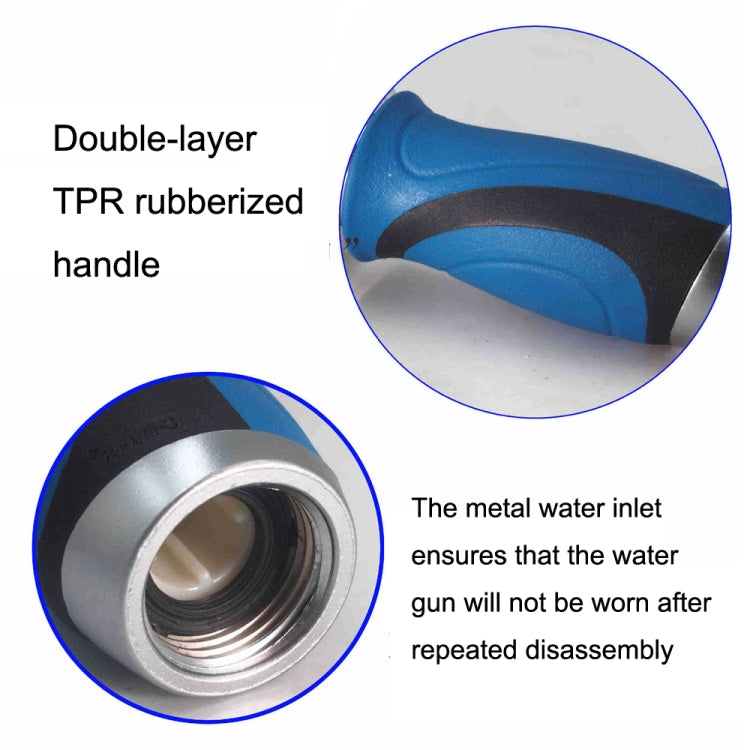 Portable Multifunctional Home Car Washing Sprinkler Garden Watering Flower High Pressure Nozzle, American Style, European Style