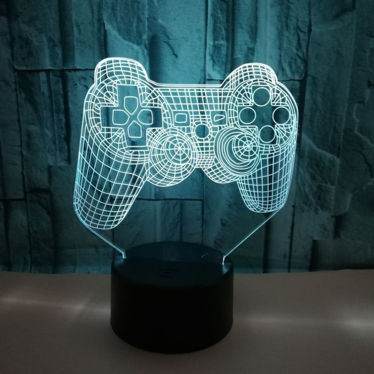 3D Game Handle Three-dimensional Colorful LED Lights, Touch Black Base, Touch Crack Base, Touch Black Base+Remote Control, Touch Crack Base+Remote Control