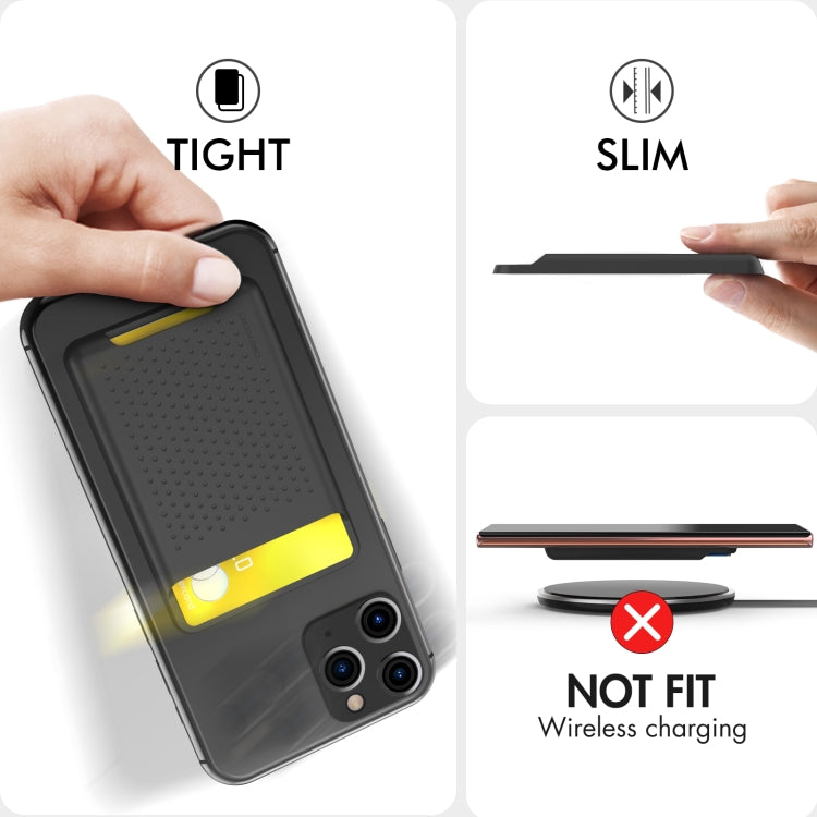 AhaStyle PT133 Adhesive Model Mobile Phone Silicone Card Case