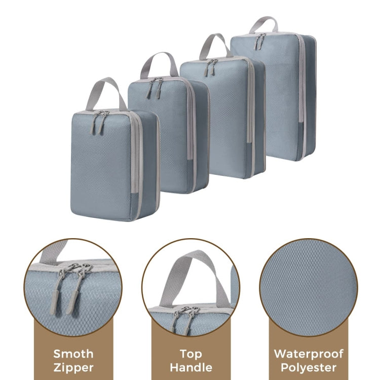 7 In 1  Compression Packing Cubes Expandable Travel Bags Luggage Organizer, 7 In 1