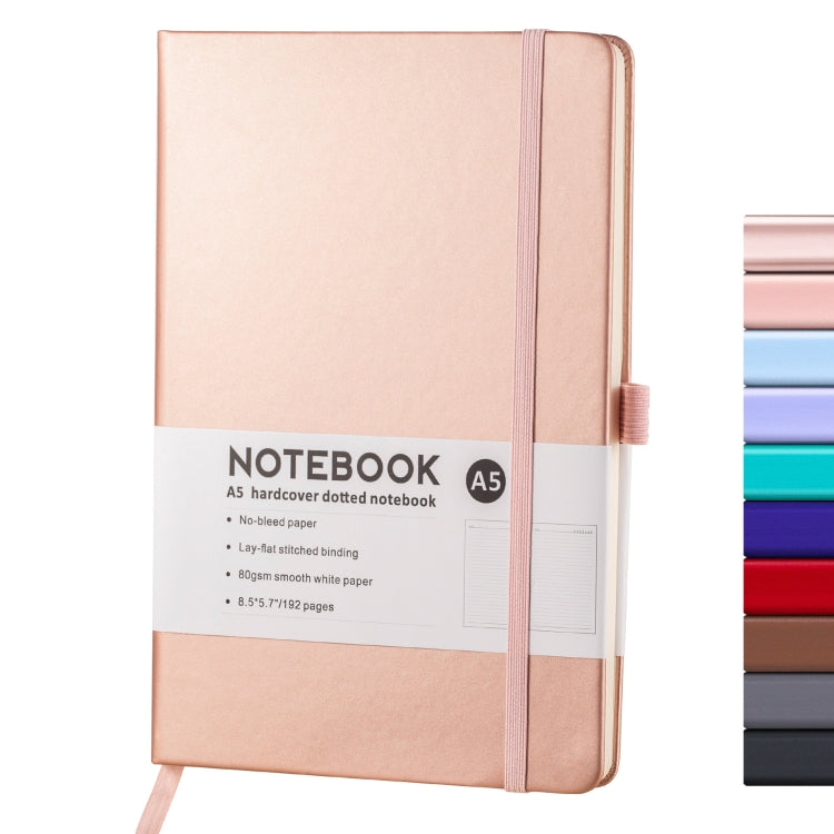 A5 PU Leather Notebook Business Notepad 96 Sheets Inner Pages, A5