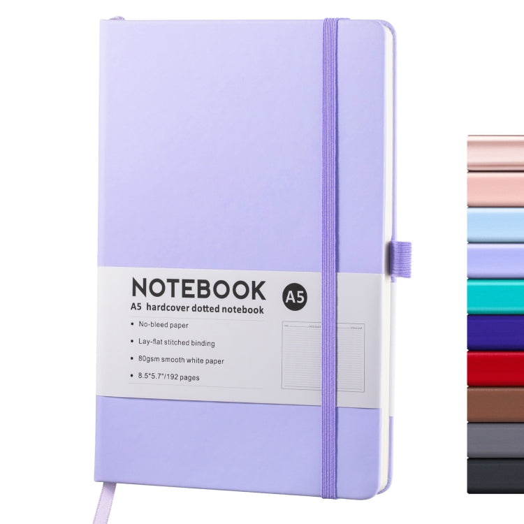 A5 PU Leather Notebook Business Notepad 96 Sheets Inner Pages, A5