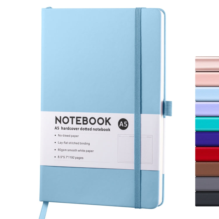 A5 PU Leather Notebook Business Notepad 96 Sheets Inner Pages, A5