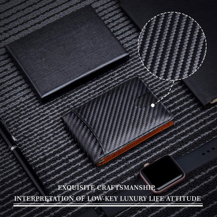 RFID Anti-Theft Brush Leather Multi Card Pocket Coin Wallet Credit Card Case