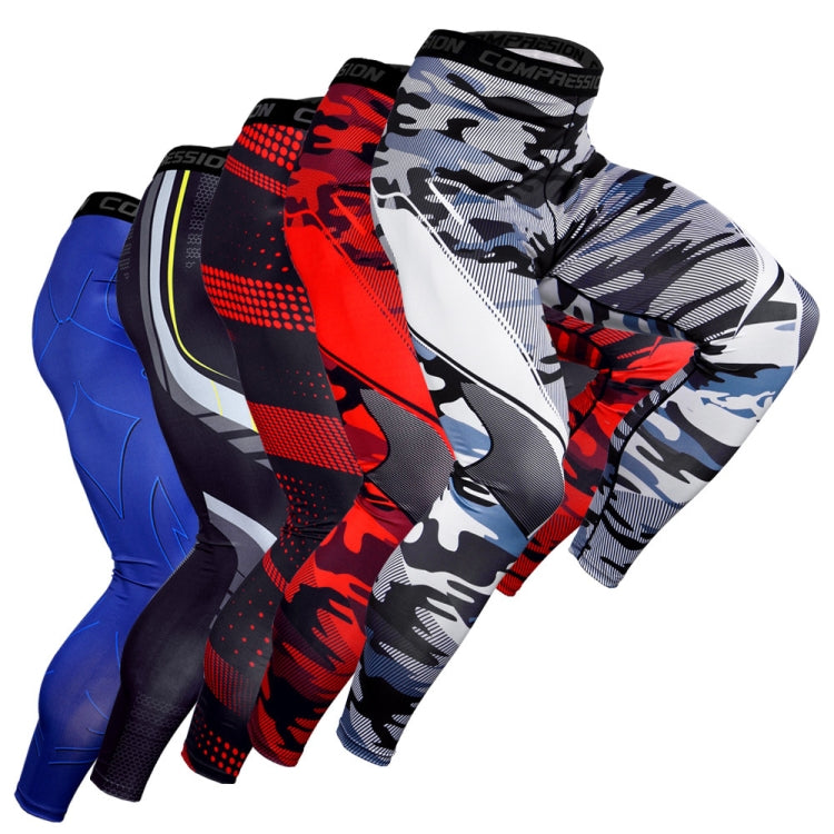 Quick-Drying Sports Pants Men Tight Fitness Basketball Pants