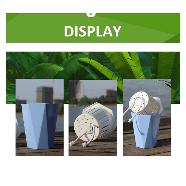 Diamond-shaped Automatic Water-absorbing Lazy Flower Pot Green Plant Plastic Pot