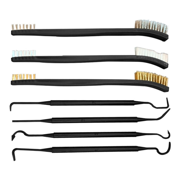Double-end Steel Wire Pipe Brush Scratch Brush for Detailing Cleaning Welding Slag and Rust