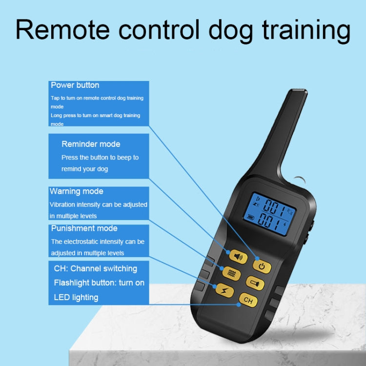 Pet Smart Electric Shock Training Waterproof Collar Dog Training Device