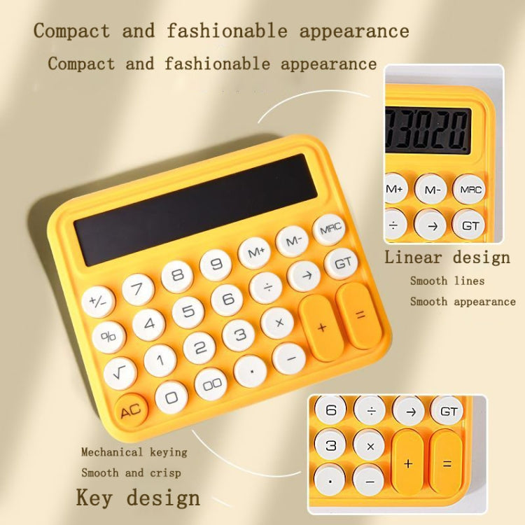 12-digit Mechanical Keyboard Calculator Cute Big Buttons Calculator