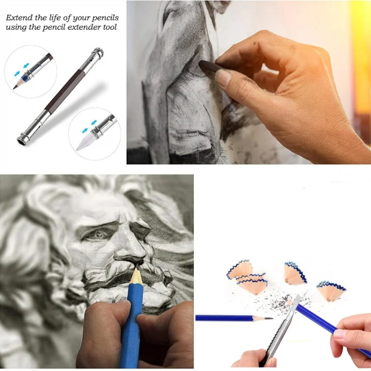 35-in-1 Painting Sketch Pencil Set Professional Drawing Tools