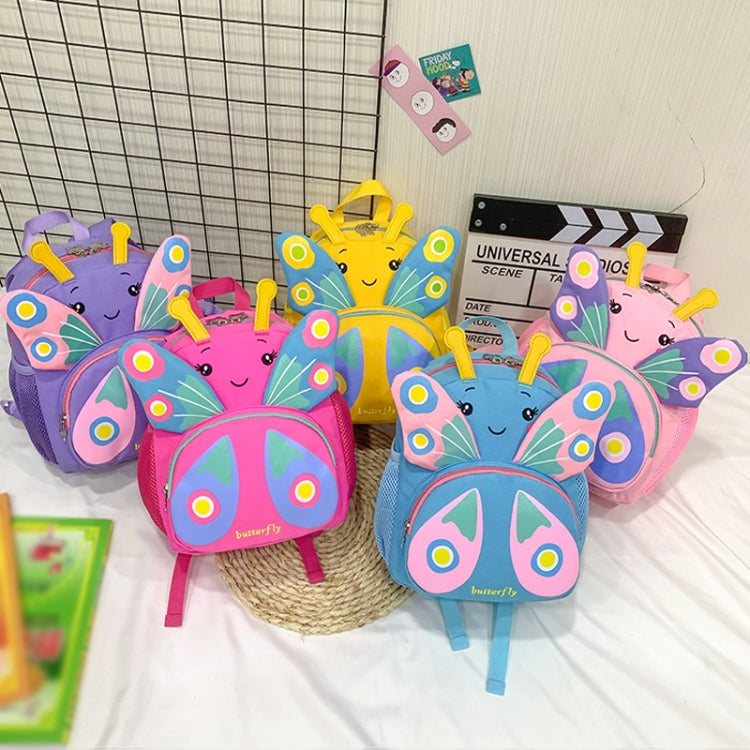 Children Schoolbag Shoulder Bag Girls Cute Cartoon Butterfly Backpack