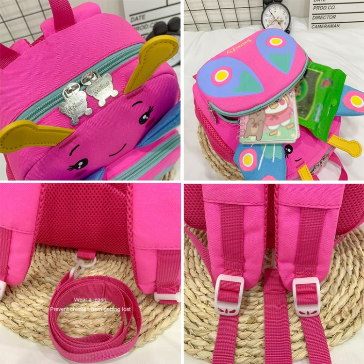 Children Schoolbag Shoulder Bag Girls Cute Cartoon Butterfly Backpack