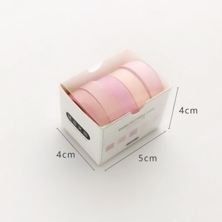 5rolls /Box 3m Washi DIY Decoration Handbook Tape Set