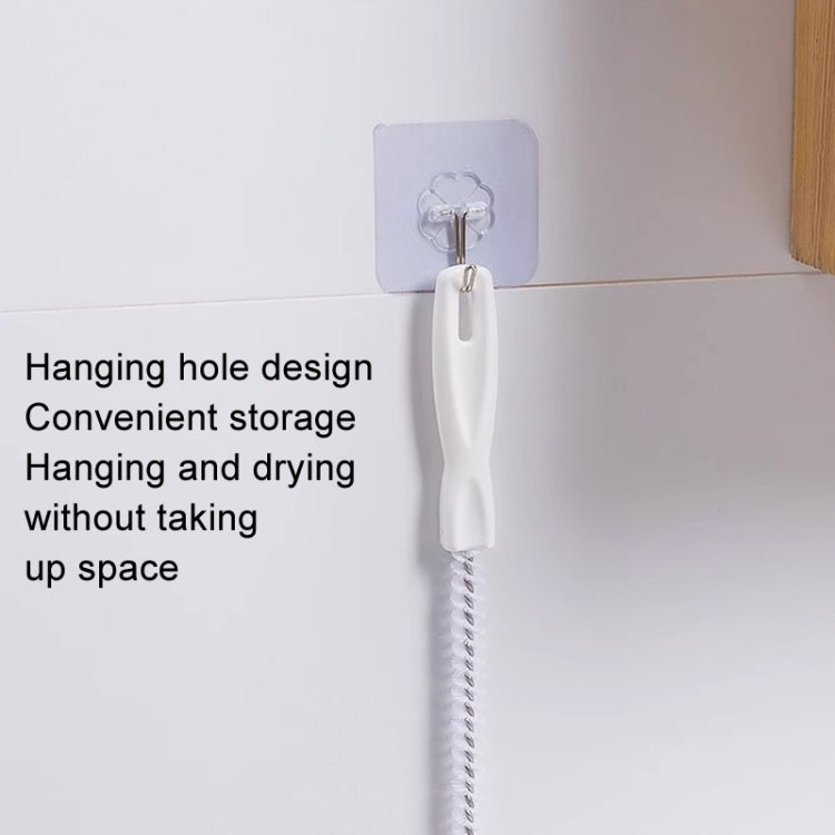 4pcs Pipe Brush Household Hair Cleaning Anti-Blockage Cleaning Rod Multi-Function Drainage Tools