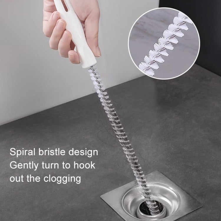 4pcs Pipe Brush Household Hair Cleaning Anti-Blockage Cleaning Rod Multi-Function Drainage Tools