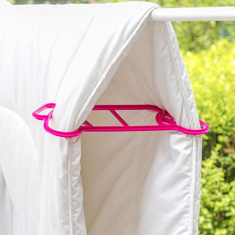 2pcs /Pack Quilt Clip Large Windproof Anti-skid Plastic Household Duvet Bedspread Drying Rack Home Supplies