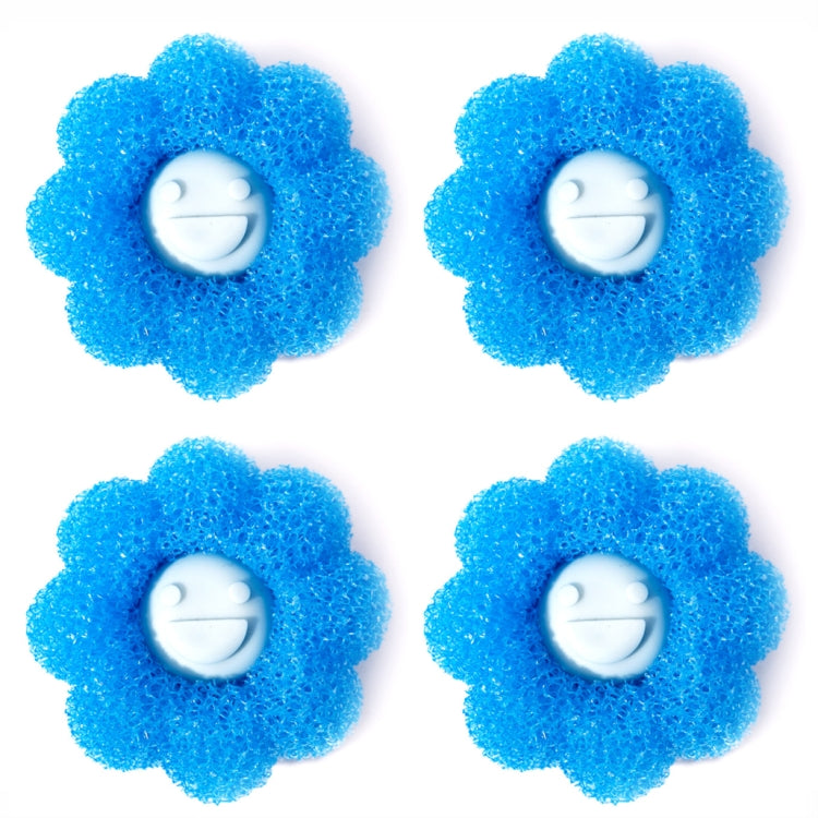 4pcs /Set Household Anti-tangle Laundry Balls Anti-knotting Laundry Cleaning Ball for Washing Machine