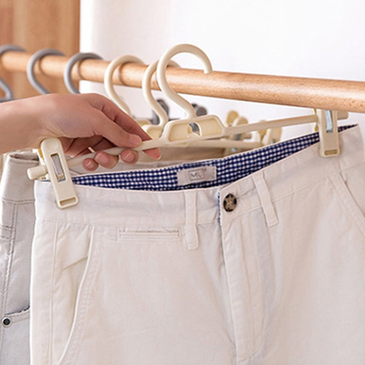 360 Degree Rotatable Non-Slip Multifunctional Clothes Hanger Home Wardrobe Traceless Pants Hanging Clip