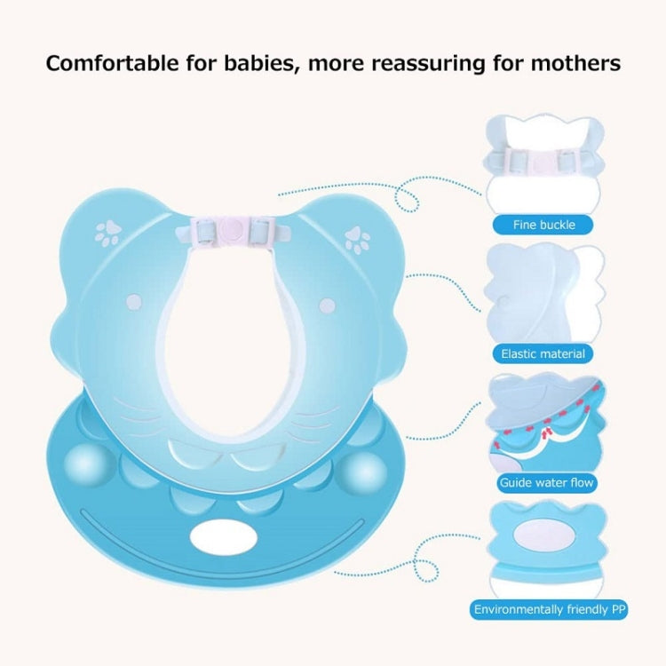 Baby Shampoo Waterproof Ear Protection Adjustable Shower Cap