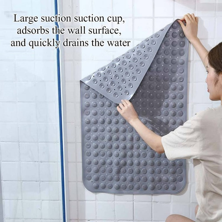PVC Bathroom Non-slip Mat Thickened Massage Water-proof Foot Mat