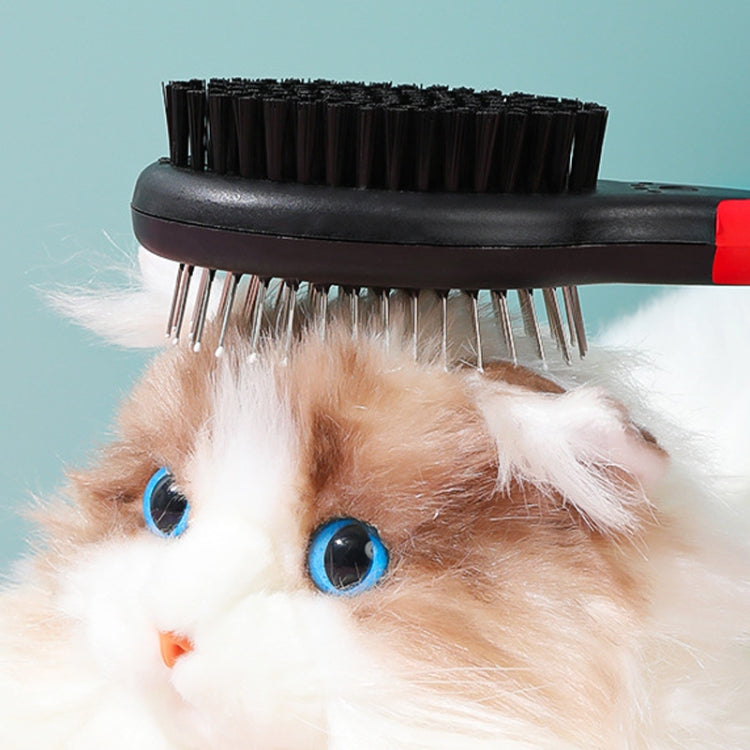 Pet Double Sided Comb With Protective Points Cat Dog Clean Grooming Comb