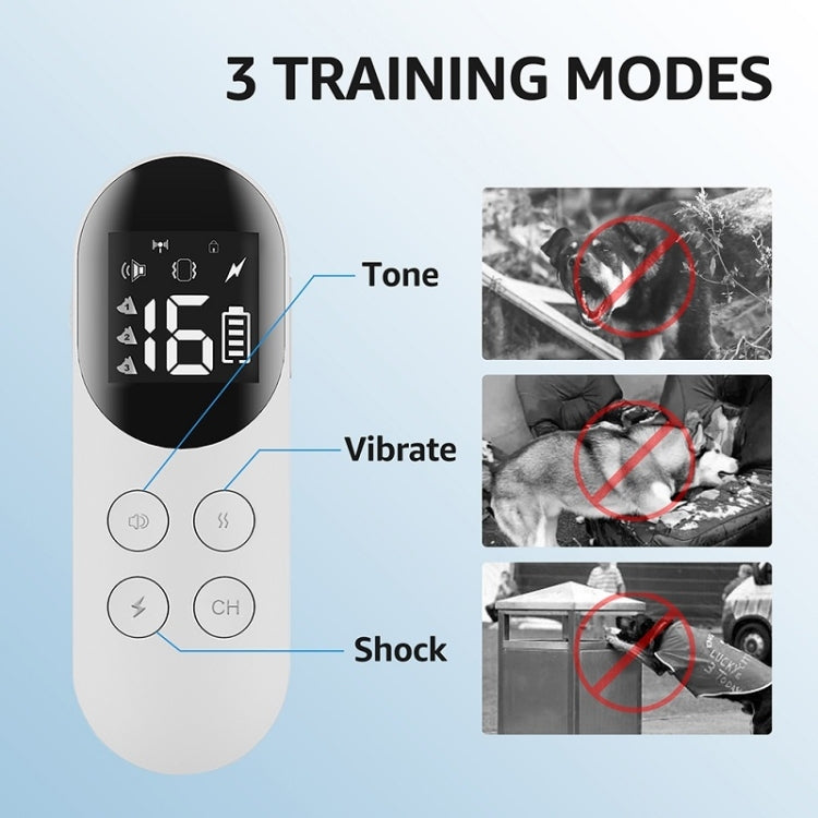 Pet Dog Training Anti-barking Collar Smart Remote Control
