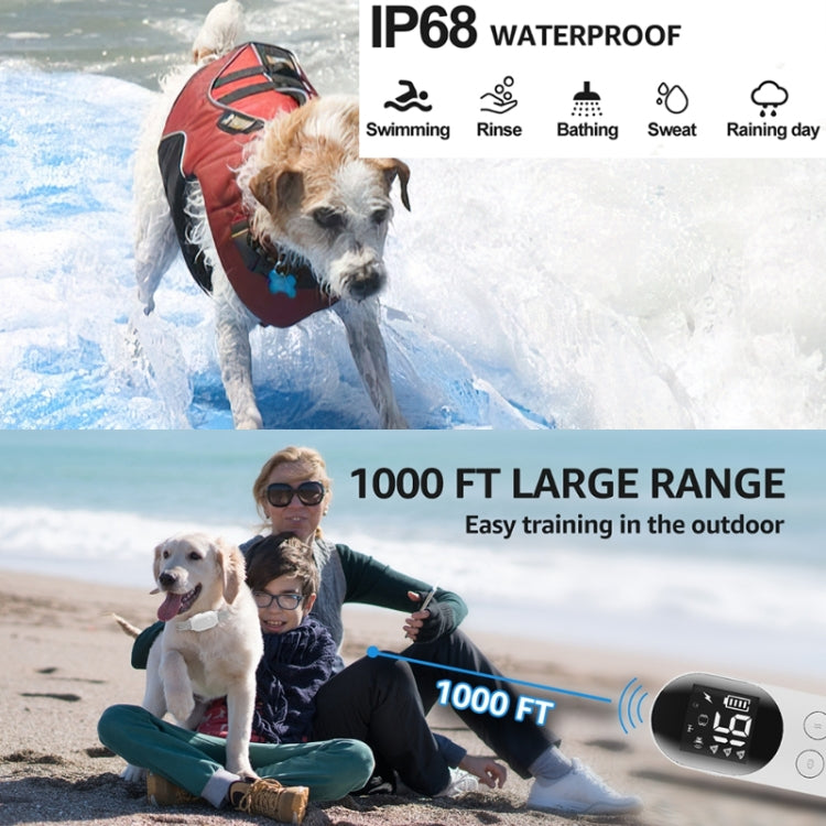 Pet Dog Training Anti-barking Collar Smart Remote Control