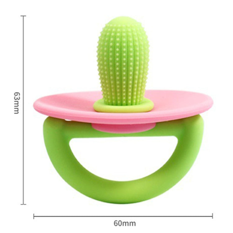 Silicone Cactus Teether Baby Anti Teething Sticks Toys