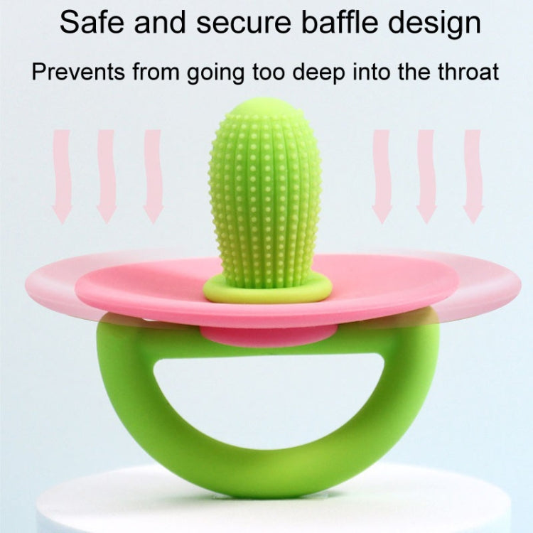 Silicone Cactus Teether Baby Anti Teething Sticks Toys