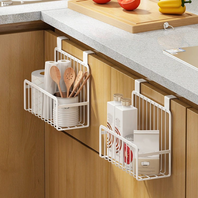 Behind-the-door Hanging Basket Kitchen Condiment Storage Rack Hanging Storage Rack