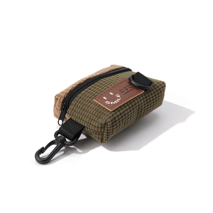 Corduroy Outdoor Cycling Hanging Bag Earphone Portable Storage Sports Bag Universal Bag Hanger