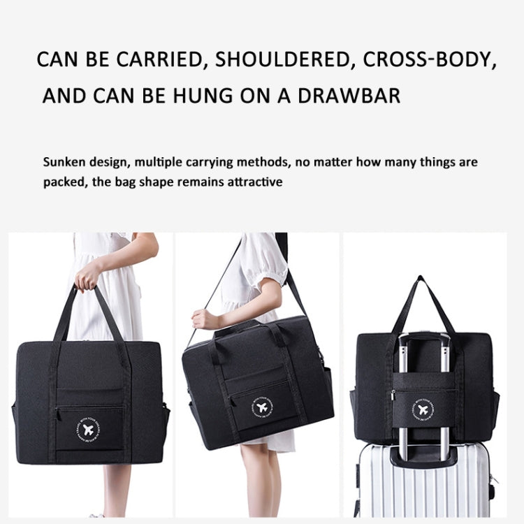 Foldable Travel Bag Shoulder Bag Airplane Suitcase For Camping Hiking