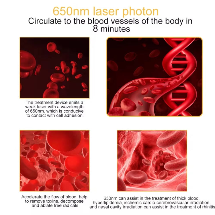 650nm Ear Laser Canal Irradiation Physiotherapy Instrument for Tympanitis Tinnitus Sudden Deafness