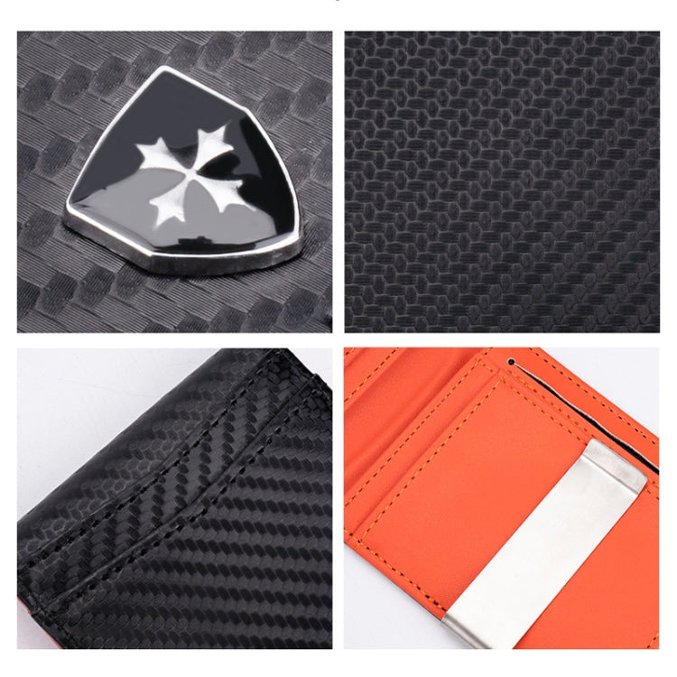 Baellerry RFID Anti-Theft Multi-Card Slot Contrasting Color Wallet Card Holder