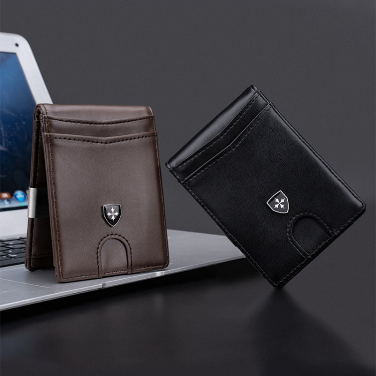 Baellerry RFID Anti-Theft Multi-Card Slot Contrasting Color Wallet Card Holder