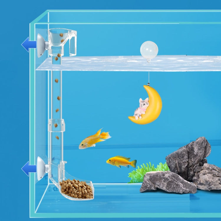 Fish Tank Feeding Tube Acrylic Feeder Small Fish Feeding Tube