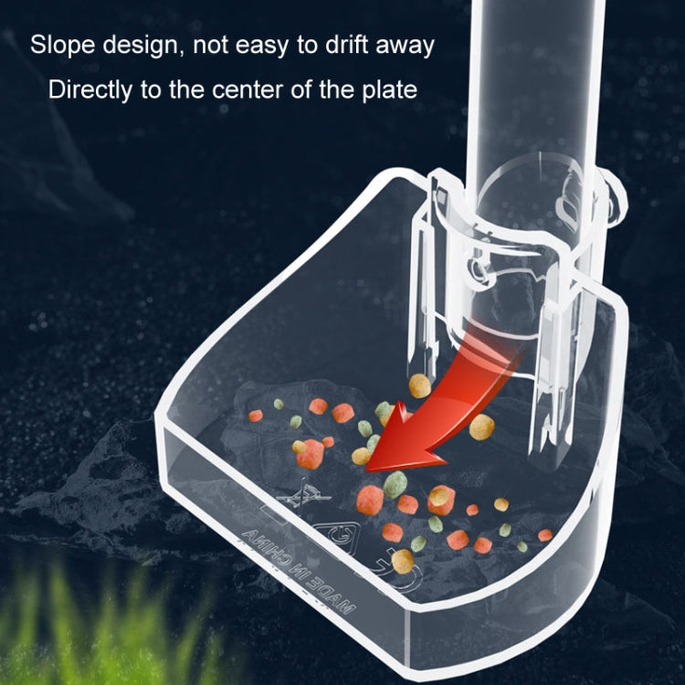 Fish Tank Feeding Tube Acrylic Feeder Small Fish Feeding Tube