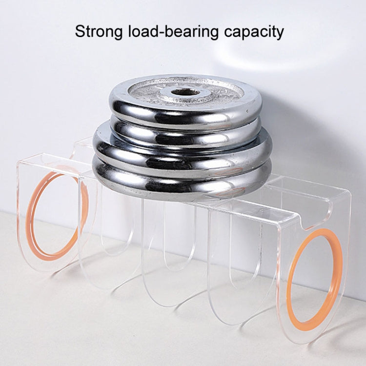 Book Riser Stand Desktop Book Storage Shelf Student Transparent Book Holder