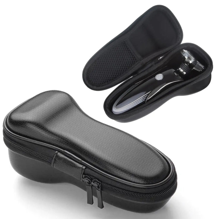Electric Razor Storage Bag Waterproof and Anti-fall Protection Box for Most 2-head or 3-head Razors