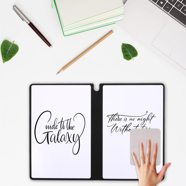 A5 Whiteboard Notebook Portable Erasable Draft Book Note Message Board