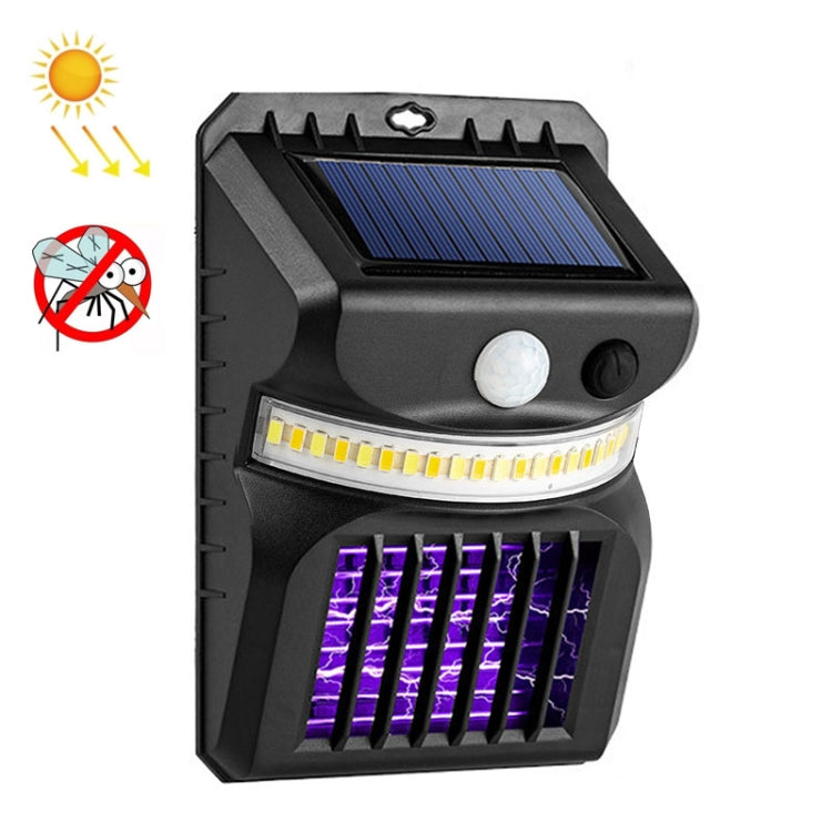 E-SMARTER W792 LED Solar Wall Light With Purple Light Mosquito Control Function Human Intelligent Sensor Outdoor Garden Lamp