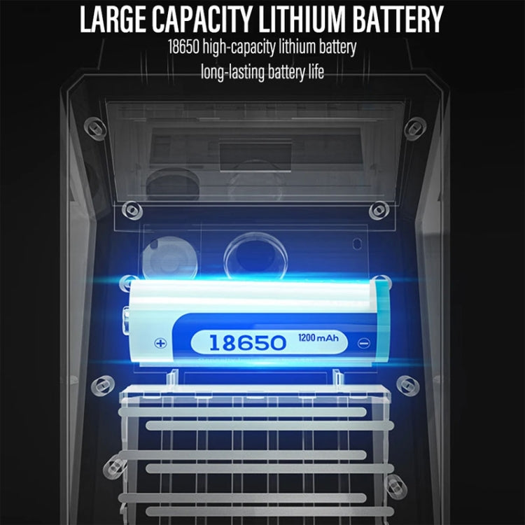 E-SMARTER W792 LED Solar Wall Light With Purple Light Mosquito Control Function Human Intelligent Sensor Outdoor Garden Lamp