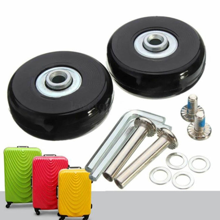 Luggage Suitcase Replacement Wheels Low Noise Spinner Wheels, 43mm x 18mm, 50mm x 18mm, 54mm x 18mm, 40 x 18mm