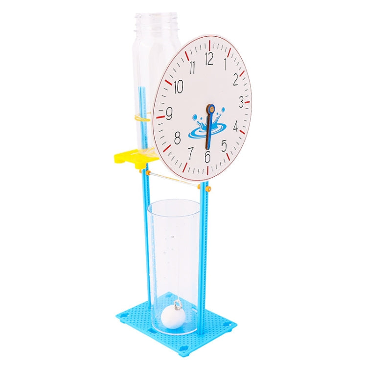 Children DIY Water Drops Clock Pupils Science Experiment Teaching Aids Physics Science Puzzle Toys
