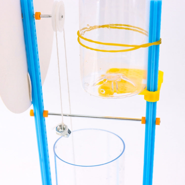 Children DIY Water Drops Clock Pupils Science Experiment Teaching Aids Physics Science Puzzle Toys