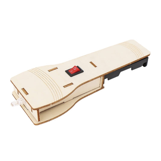 DIY Homemade Flashlight Wooden Handmade Toys Material Kit Creator Classroom Experimental Equipment