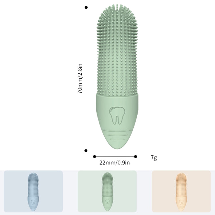 Pet Finger Toothbrush Cats Dogs Silicone Toothbrush Pet Oral Cleaning Care Tool