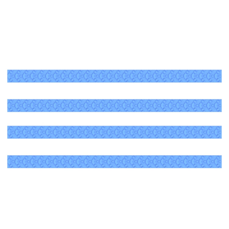 4pcs/ Set Cuttable Trolley Caster Cases Universal Wheel Silent Noise Reducing Silicone Protective Covers