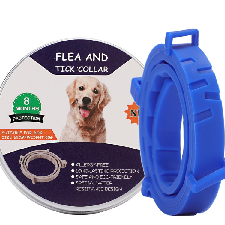Flea and Tick Collar for Dogs Cats With Aluminum Case
