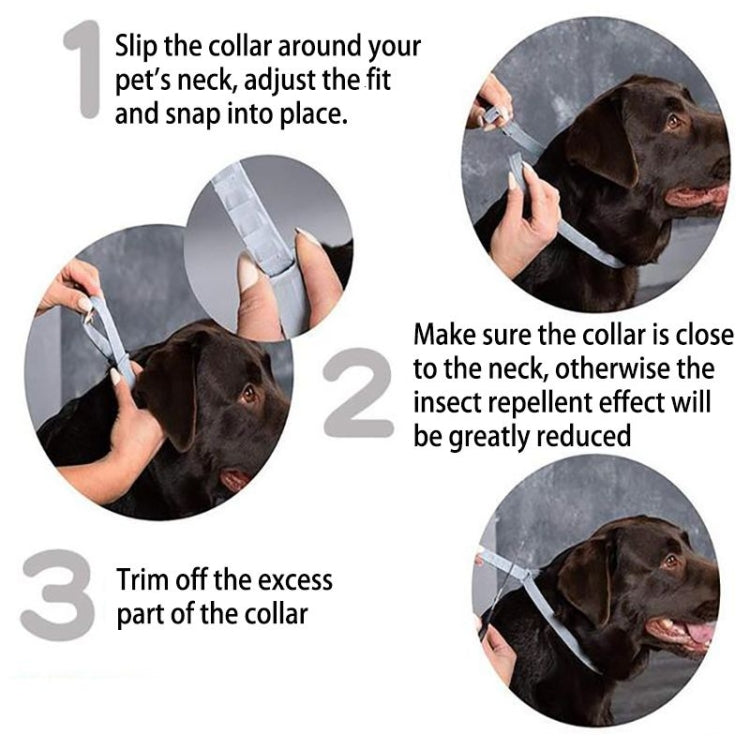 Flea and Tick Collar for Dogs Cats With Aluminum Case